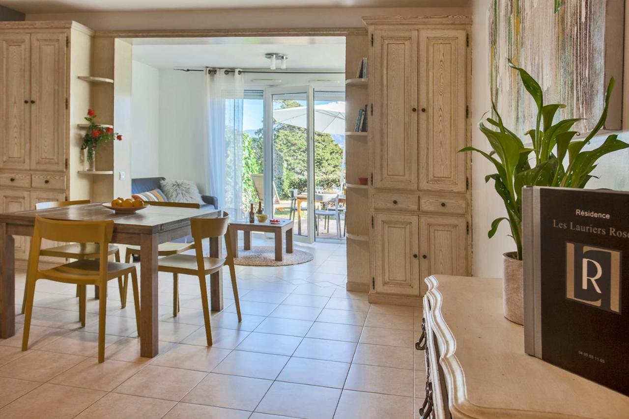 Mare Appart Avec Jardin Et Bbq Vue Mer Et Montagne Plage Et Port A 2 Pas Calvi  Exteriér fotografie