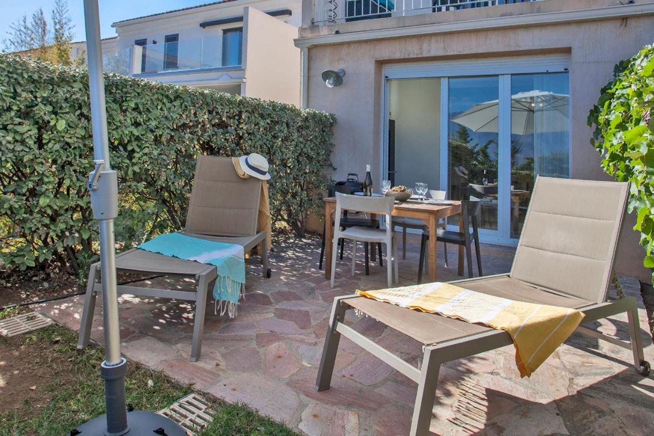 Mare Appart Avec Jardin Et Bbq Vue Mer Et Montagne Plage Et Port A 2 Pas Calvi  Exteriér fotografie